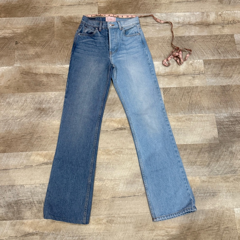 REVICE Blue Straight Leg Jeans Timeless Style